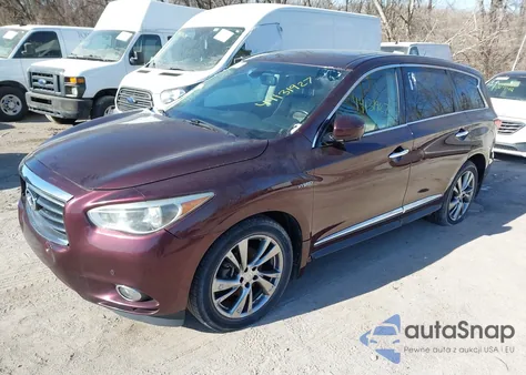 2014 Infiniti Qx60 Hybrid z USA, uszkodzony, nr VIN 5N1CL0MM2EC548536